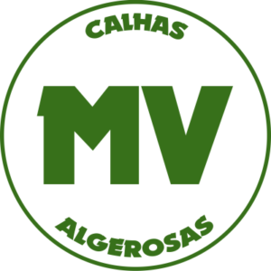 Logotipo MV Calhas e Algerosas - Conserto de Telhados em Porto Alegre